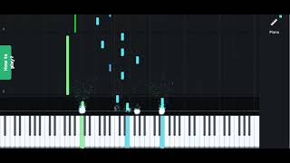 Kill the Noise - Saturn (Outro part Piano Tutorial) screenshot 3