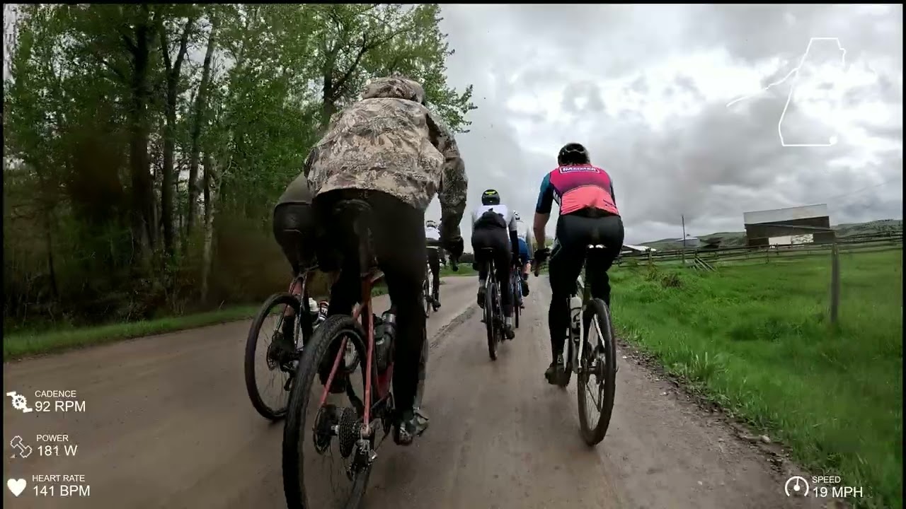 Uphill Gravel Finish! Gallatin Gravel Series #4