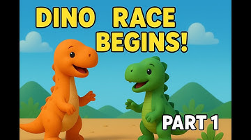 The Great Dino Race Starts Now! 🏁🦕💨 | Part 1