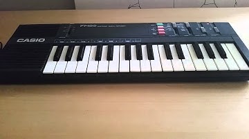 Casio PT-100 Demo song