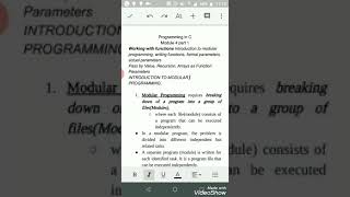 Function in C part 1(introduction) for Ktu S2 students