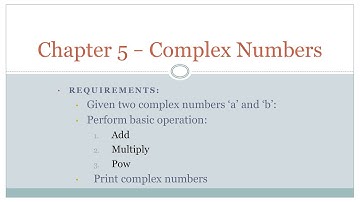 #programming #complexnumber #striversity c05s00 - Dealing with complex numbers