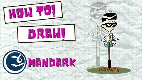 How To Draw Mandark - Dexter