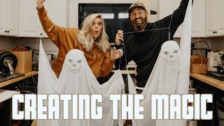 CREATING THE FLYING GHOST PRANK MAGIC | LONGEST FLYING GHOST EVER BUILT | AXWORTHY FLYING GHOST