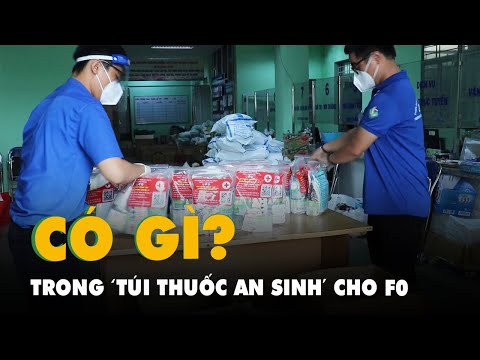 Video Có gì bên trong 'túi thuốc an sinh' cho F0 điều trị... - YouTube