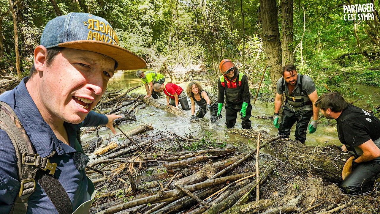 Chantier Castor avec Baptiste Morizot : la rivière RÉPOND FORT !