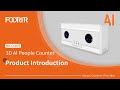 3D AI People Counter HX-CCD21 Product Introduction