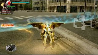 Kamen Rider Battride War Genesis: Wizard (Infinity Style   Infinity Dragon Gold) Gameplay