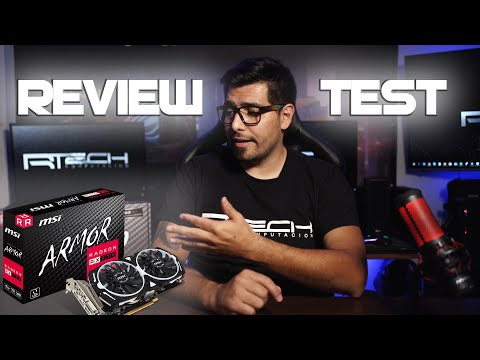 Review y Test en juegos de la Placa de Video RX 570 MSI ARMOR de 4GB