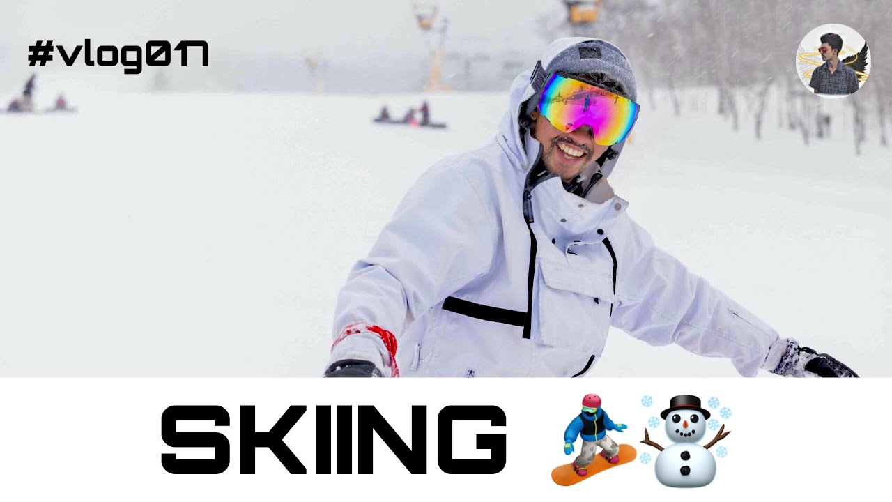 | Vlog 017 | dec 12 | Skiing 🏂☃️ | Binu boy