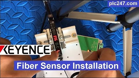 Keyence FS N11N - Fiber Installation