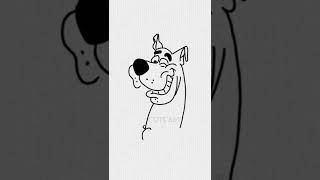 Scooby Doo drawing #shorts #scoobydoo