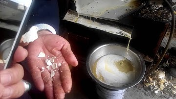 water cooling cocoa powder pressing machine