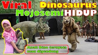 Full video baru melihat fakta Dinosaurus Park Mojosemi hidup berkeliaran di hutan 2021 - Ace channel
