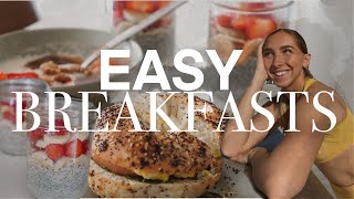 Simple Breakfast Recipes HEALTHY & EASY