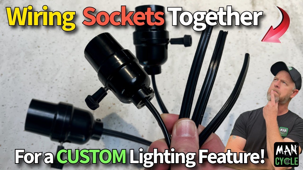 How to Wire Multiple Light Sockets Together (Parallel Wiring Explained ...