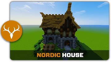 Minecraft Building Tutorial : How to build a Nordic Small House