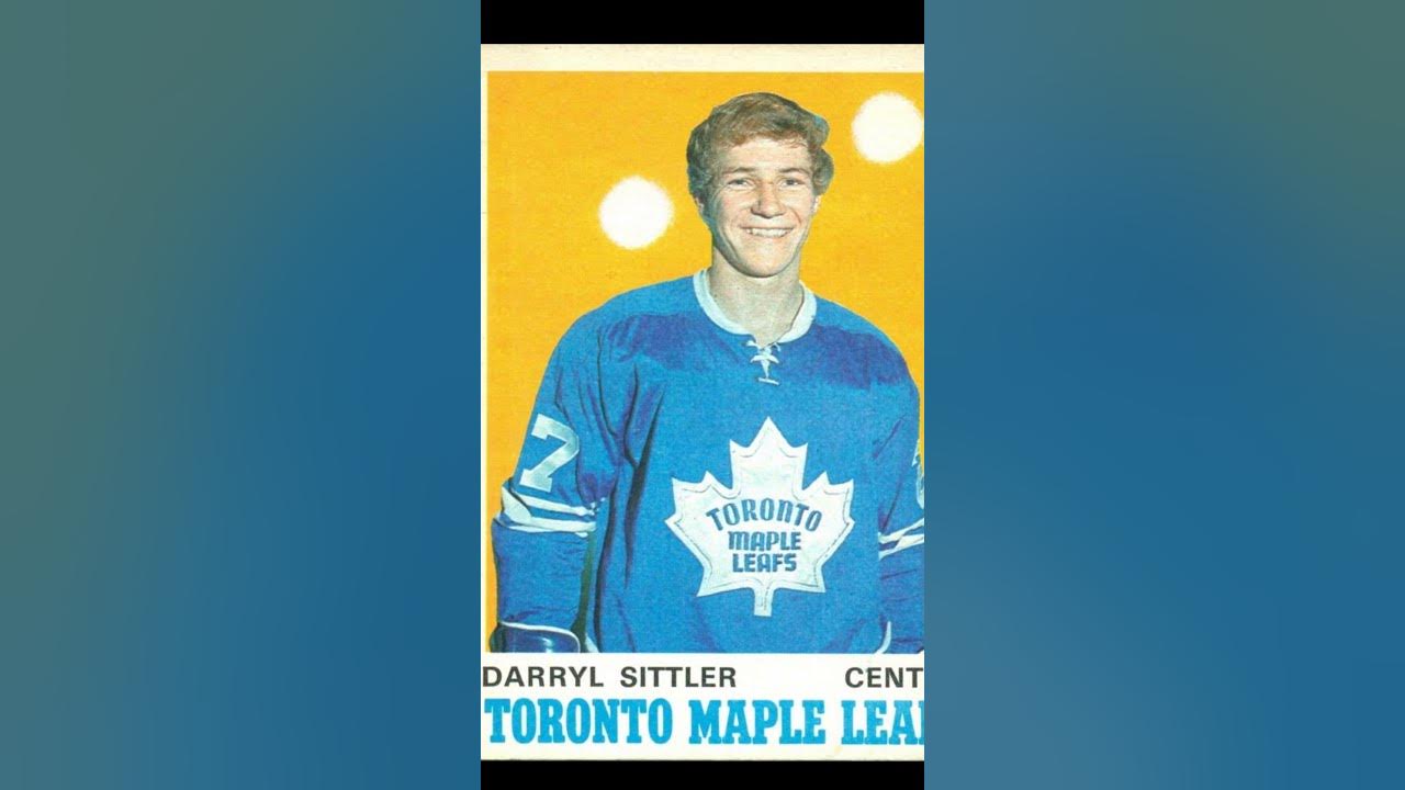 Darryl Sittler (1970-82)  Nhl hockey players, Maple leafs hockey, Nhl  players