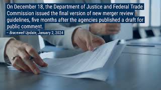 Bracewell Minute | Antitrust Law, Clean Hydrogen, Corporate Compliance | January 8, 2023