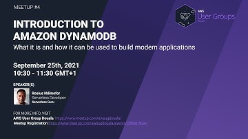 Introduction to Amazon DynamoDB
