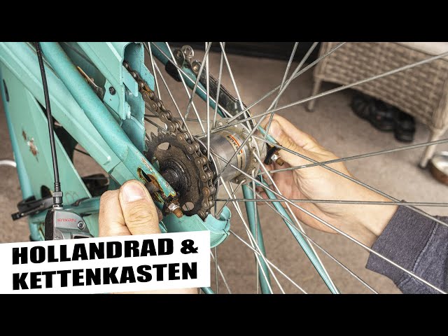Shimano Nexus 3 Gang Nabenschaltung Hinterrad ausbauen & einbauen am  Hollandrad mit Kettenkasten - YouTube