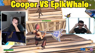 Cooper VS EpikWhale 1v1 TOXIC Buildfights!