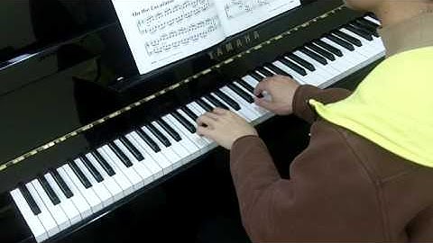 Bastien Piano Basics Level 3 Technic No.13 Triplet Rhythm Warm Ups (P.12)