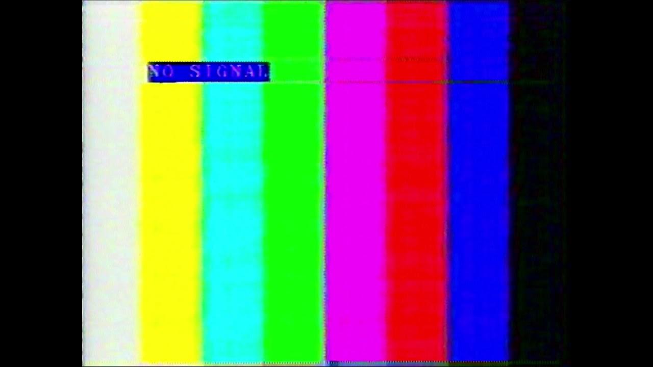 No Signal (Rainbow) VHS YouTube