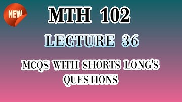 MTH102 lecture 36 | Statistics  |.