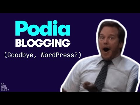 Podia BLOGGING - Full Demo + Pros & Cons (NEW!)