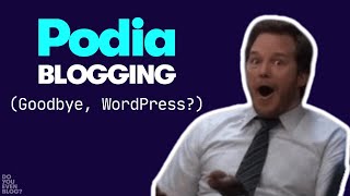 Podia BLOGGING  Full Demo + Pros & Cons (NEW!)