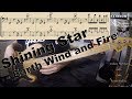 Earth Wind and Fire - Shining Star [BASS COVER] - with notation and tabs