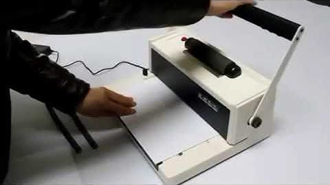 CoilBind S20A Coil Binding Machine