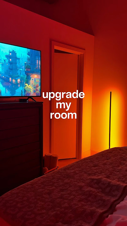 The Best Lights For Your Room: Govee RGBIC Floor Lamp #roomtour #roommakeover #bedroomdecor #college