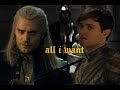 geralt ✖ jaskier // all i want