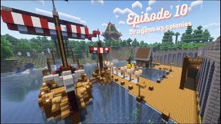 Animals and Fishing! EP 10 Dragons vs Colonies