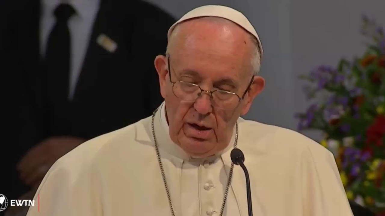 ⁣Discurso del Papa Francisco en el Encuentro con sacerdotes, religiosos, consagrados y sus familias.