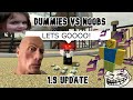 Dummies vs noobs updateexe  roblox