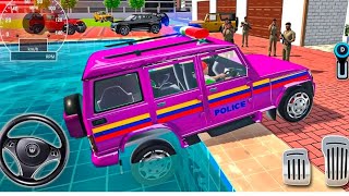 Indian Theft Aura Simulator | Lightning McQueen & Police Car Driving 3D - Android Gameplay screenshot 2