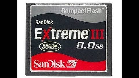 Canon 7D - Compact Flash Media for Video - Sandisk Extreme