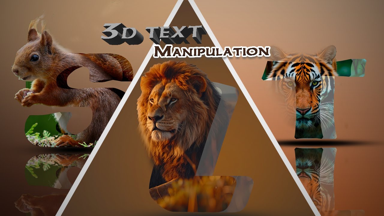 3D Letter Effect You Need to Try in PHOTOSHOP Now