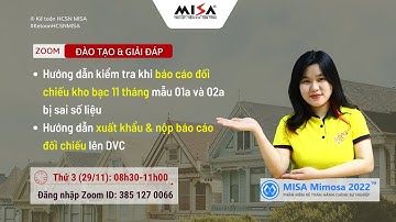 Báo cáo đối chiếu kho bạc 11 tháng. Xuất khẩu & gửi báo cáo đối chiếu lên DVC (Sáng 29.11)