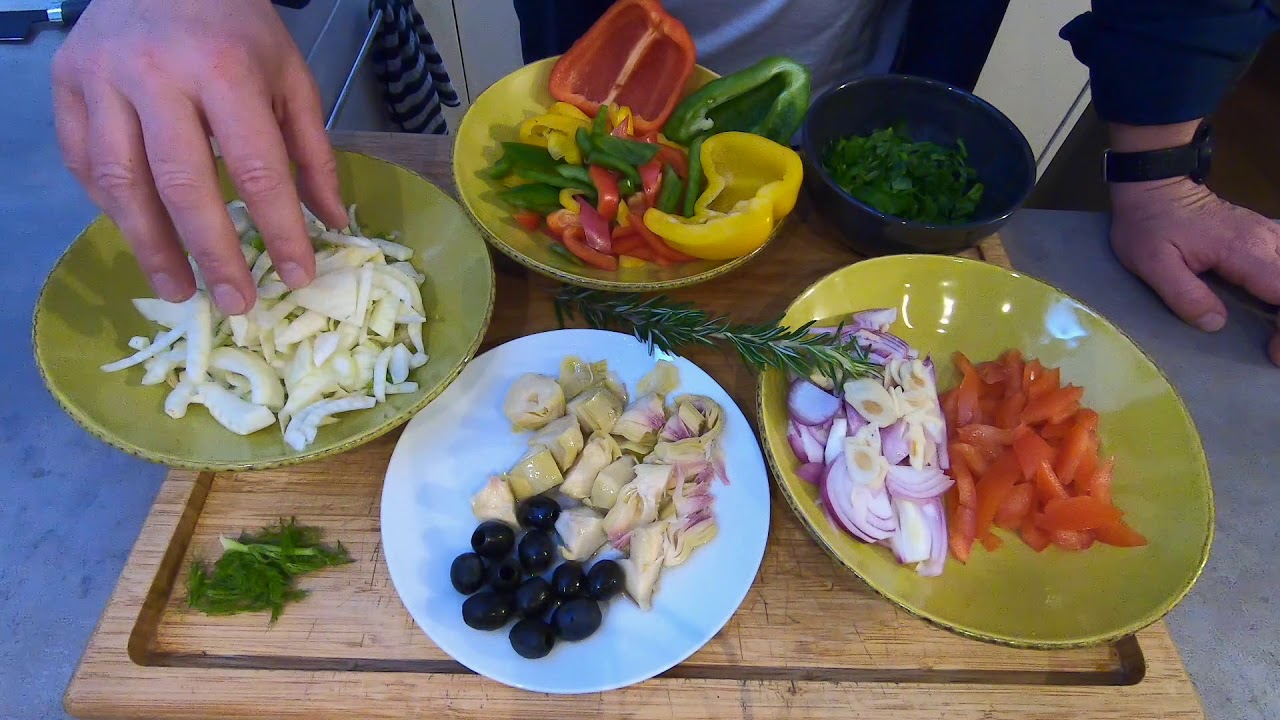 Mediterranes Gemüse aus der Pfanne - vegatarisch/vegan - lecker - YouTube