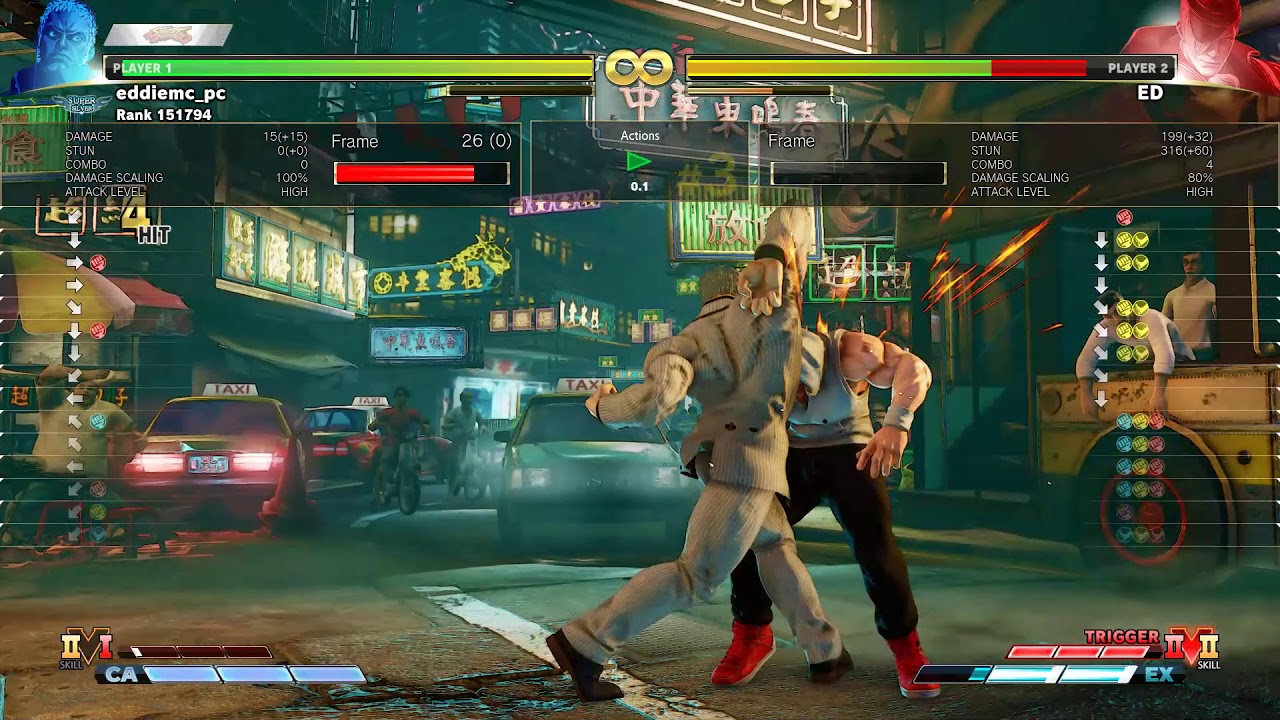 Urien Punish For Ed Psycho Knuckle And Os On Reset