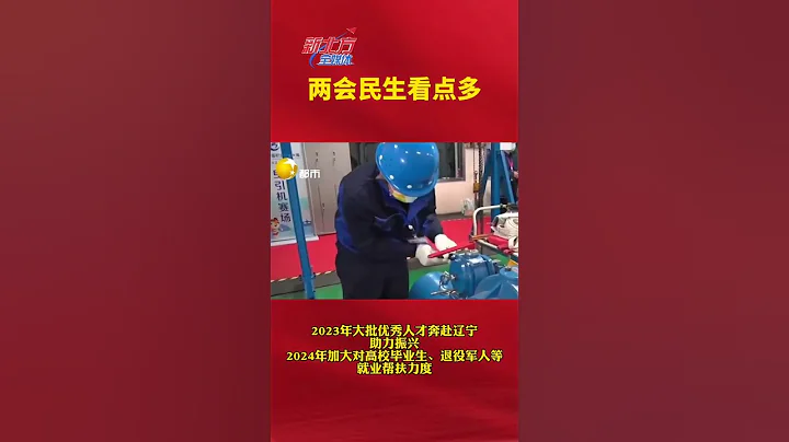 2023年大批優秀人才奔赴遼寧，助力振興；2024年加大對高校畢業生、退役軍人等就業幫扶力度。#真實事件#新聞#shorts - 天天要聞