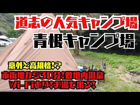 道志の人気キャンプ場【青根キャンプ場】でソロキャンプ！最高の酒と最高のキャンプ飯これだからキャンプはやめられない！