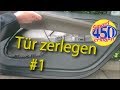 Smart Fortwo 450 Tür zerlegen #1von4 Seitentür Demontage demontieren auseinander bauen / Subtitles