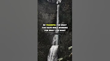 Be Grateful, But Stay Hungry | The Secret to Peace & Success