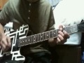 氷室京介 黒のラプソディー  ギターカバー