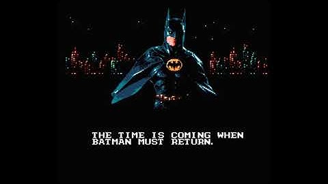 BATMAN RETURNS [NES] - INTRO